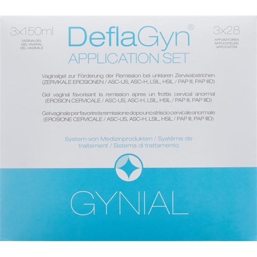 Deflagyn Vaginalgel (3x28 Applikatoren) 3x 150ml buy online