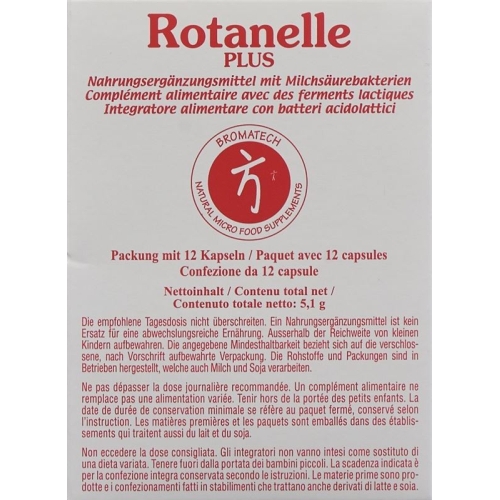 Rotanelle Bromatech Plus Kapseln Blister 12 Stück buy online