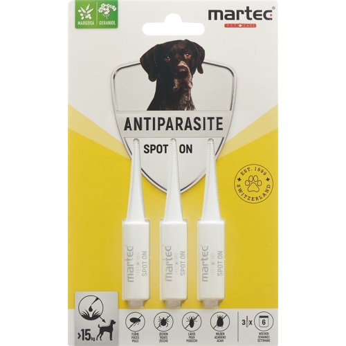 Martec Pet Care Spot Antip 15kg Hunde 3x 3ml buy online