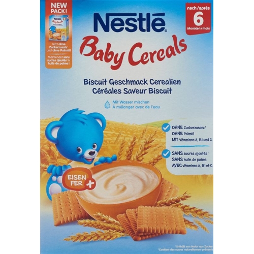 Nestle Baby Cereals Biscuits Cerealien 6m 450g buy online