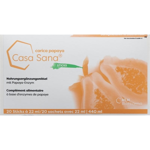 Casa Sana Carica Papaya 20 Stick 22ml buy online