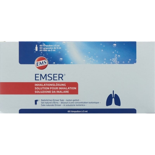 Emser Inhalationslösung 60 Ampullen 5ml buy online