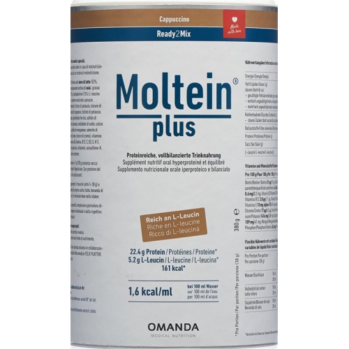 Moltein Plus Ready2Mix Cappuccino can 400g buy online