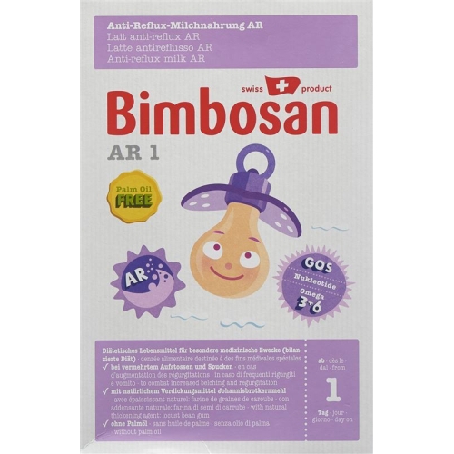 Bimbosan Anti-Reflux 1 Infant formula without palm oil 400 g