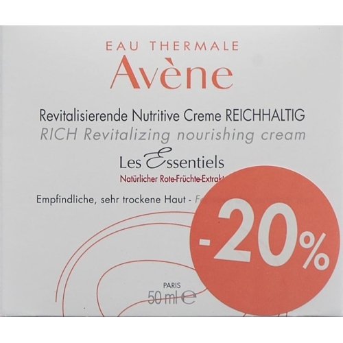 Avène Nutritive Creme Reichhaltig -20% 50ml buy online