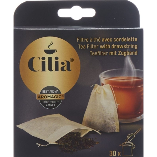 Cilia tea filter with drawstring buy online