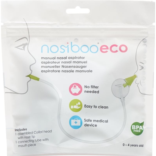 Nosiboo Eco Mouth Operated Nasal Aspirator buy online