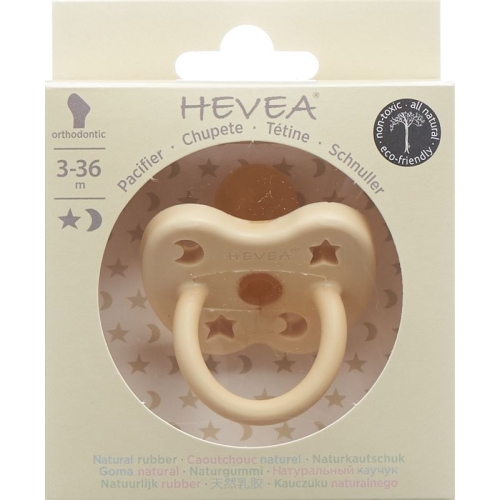 Hevea Naturkautsch Schnull Orto Milky White 3-36m buy online