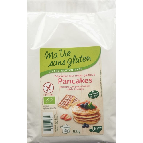 Ma Vie S Glut Fertig-Mischu Pancake Glutenfrei 300g buy online