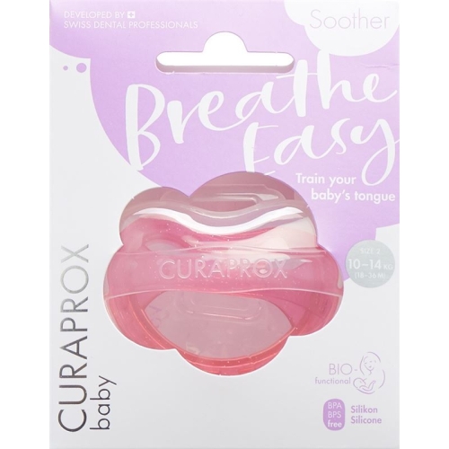 Curaprox pacifier Gr2 pink single