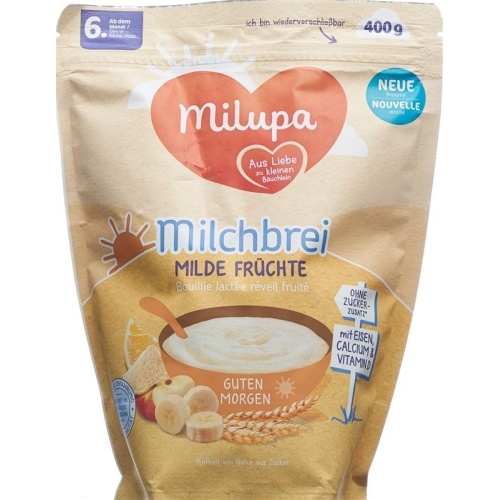 Milupa Good Morning Mild Fruits Milk Mash from the 6. month 400g buy online