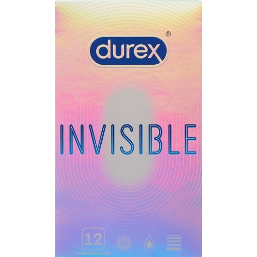 Durex Invisible Condoms 12 pieces