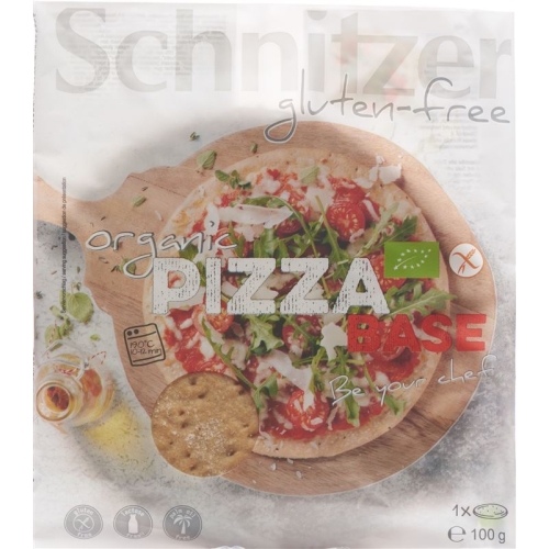 Schnitzer Bio Pizzabase Glutenfrei Einzelp 100g buy online