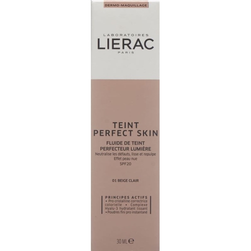 Lierac Teint Perfect 01 Clair Tube 40ml buy online