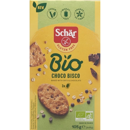 Schär Choco Bisco Glutenfrei Bio 105g buy online