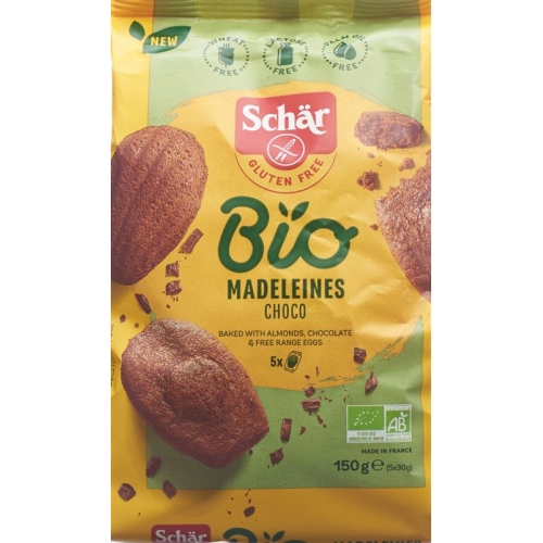 Schär Madeleines Choco Glutenfrei Bio 150g buy online