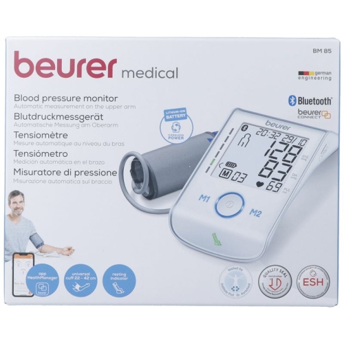 Beurer Bm 85 upper arm blood pressure monitor buy online