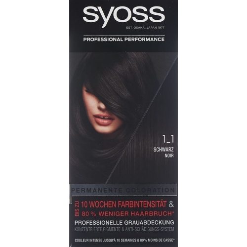 Syoss Baseline 1-1 Black buy online