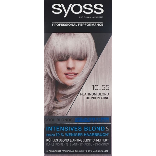 Syoss Blonde Line 10-55 Platinum Blonde buy online