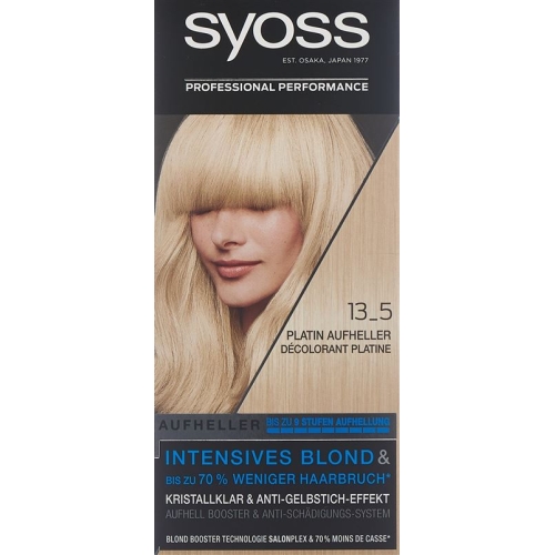 Syoss brightener 13-5 platinum brightener buy online