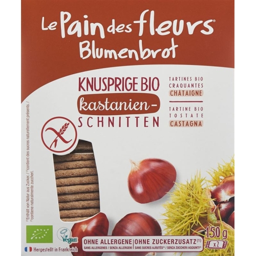 Blumenbrot Knusprige Schnitten Kastanien 150g buy online