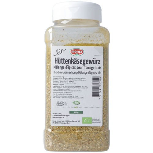 Morga Gewürz Hüttenkäse Bio Dose 500g buy online