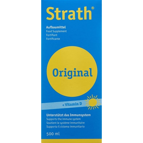 Strath Original Liquid Builder with Vitamin D 500ml buy online