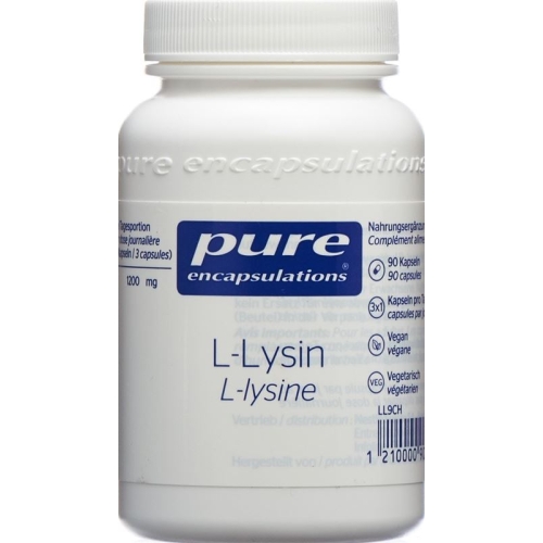 Pure L-lysin Kapseln Neu Dose 90 Stück buy online