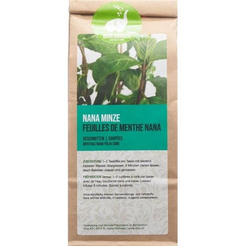 Dixa Marokkanische Minze Nana Bio Geschnitten 50g buy online