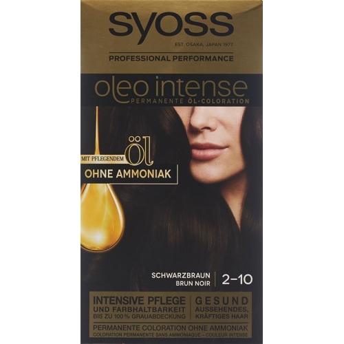 Syoss Oleo Intense 2-10 Black Brown buy online