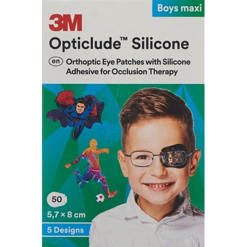 3M Opticlude Sil Augenv 5.7x8cm Maxi Bo (n) 50 Stück buy online