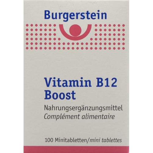 Burgerstein Vitamin B12 Boost Minitabletten 100 pieces buy online