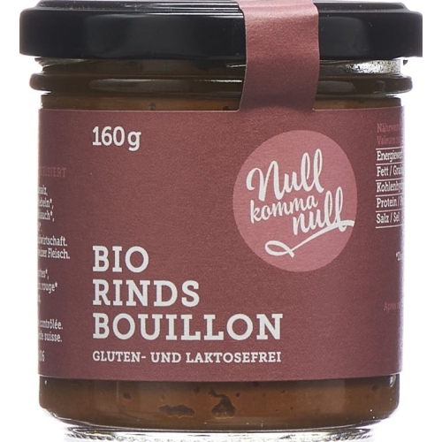 Nullkommanull Rindsbouillon Glas 160g buy online