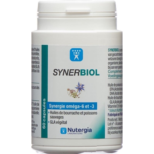 Nutergia Synerbiol Kapseln Dose 60 Stück buy online