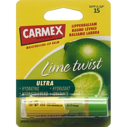 Carmex Lippenbalsam Lime SPF 15 Stick 4.25g buy online