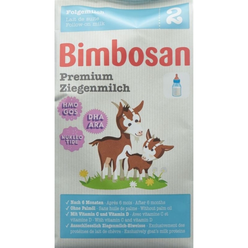 Bimbosan Premium Ziegenmilch 2 Refill Beutel 400g buy online