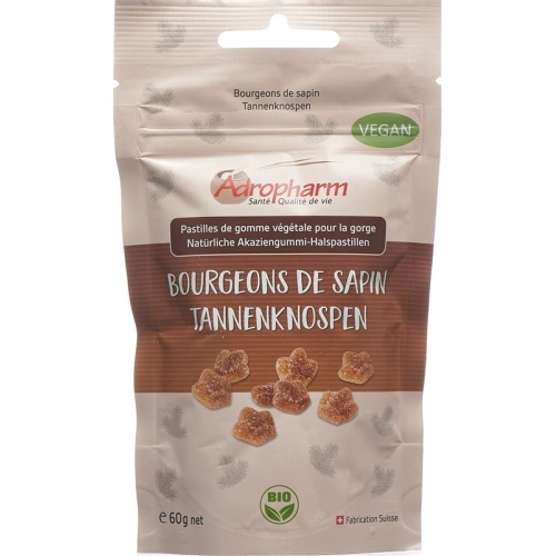 Adropharm Tannenknospen Bonbons Bio Beutel 60g buy online