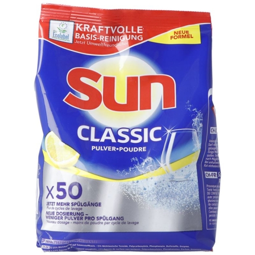 Sun Geschirrspüler Pulver Refill Lemon 950g buy online