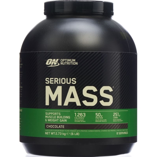 Optimum Serious Mass Chocolate 6lb Dose 2730g buy online