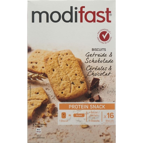 Modifast Biscuits Chocolat Getreide 4x 50g buy online