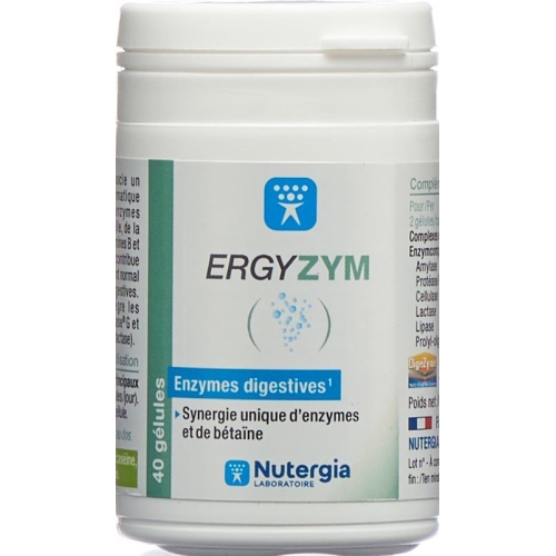 Nutergia Ergyzym Kapseln Dose 40 Stück buy online