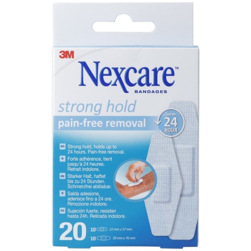 3M Nexcare Strong Hold 2 Grössen Assortiert 20 Stück buy online