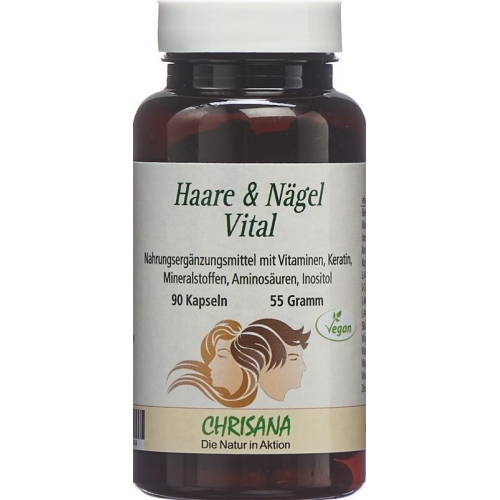 Chrisana Haare & Nägel Vital Kapseln Dose 90 Stück buy online