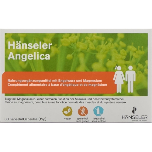 Hänseler Angelica Capsules 30 pieces buy online