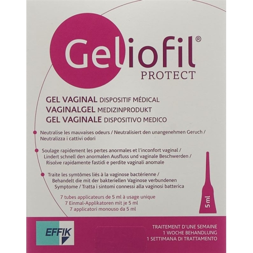 Geliofil Protect Vaginalgel 7 Tube 5ml buy online