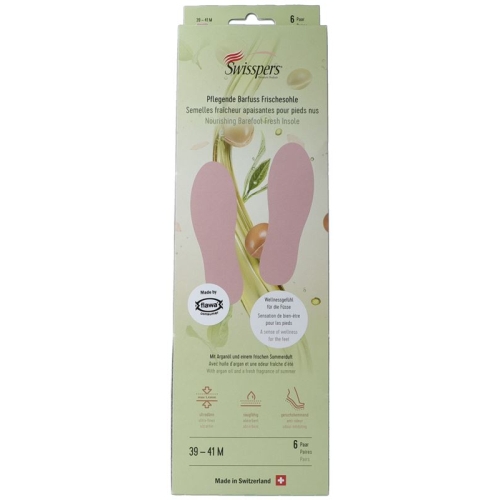 Swisspers barefoot fresh soles M 41 Rose 6 pairs buy online