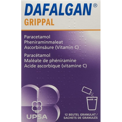 Dafalgan Grippal Granulat Beutel 12 Stück buy online