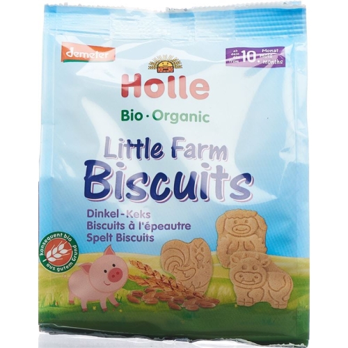 Holle Little Farm Biscuits 100g buy online