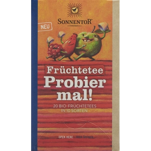 Sonnentor Probier Mal! Früchtetee Beutel 20 Stück buy online