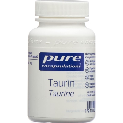 Pure Taurin Kapseln (neu) Dose 60 Stück buy online